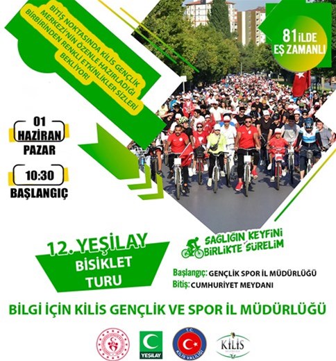 🚴‍♂️ 12. Yeşilay Bisiklet Turu’nda Pedallar Sağlık İçin Dönüyor! 🚴‍♀️